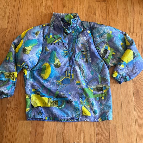 Vintage 80’s SPORTALM Ski Pullover Jacket made in Austria M/L - Picture 1 of 4